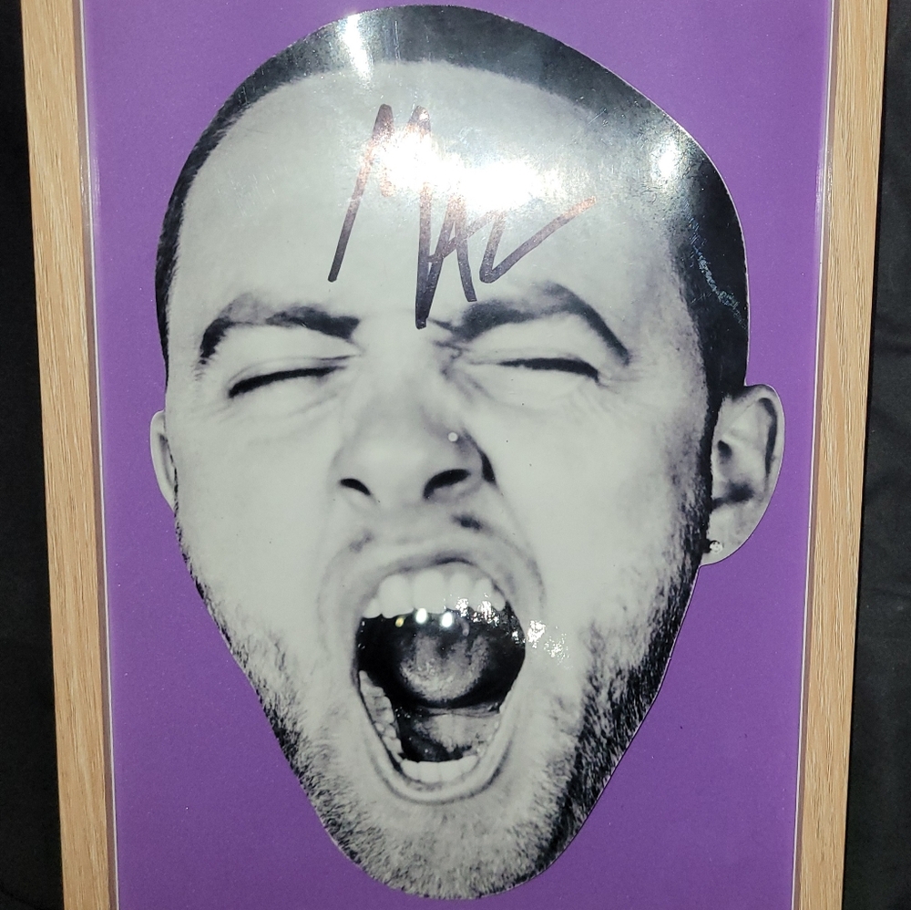 2015 MAC MILLER AUTOGRAPHED GO:OD AM TOUR STICKER WITH AUTOGRAPH VERIFICATION